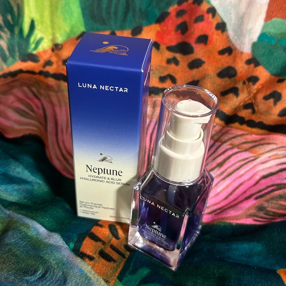 Brand New Luna Nectar Neptune Hydrate & Blur Hyaluronic Acid Serum